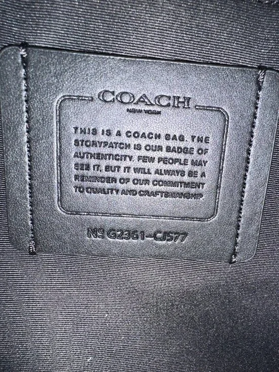 Coach Olive Green Blaine Pebble Leather Backpack *NWOT* - Picture 10 of 15